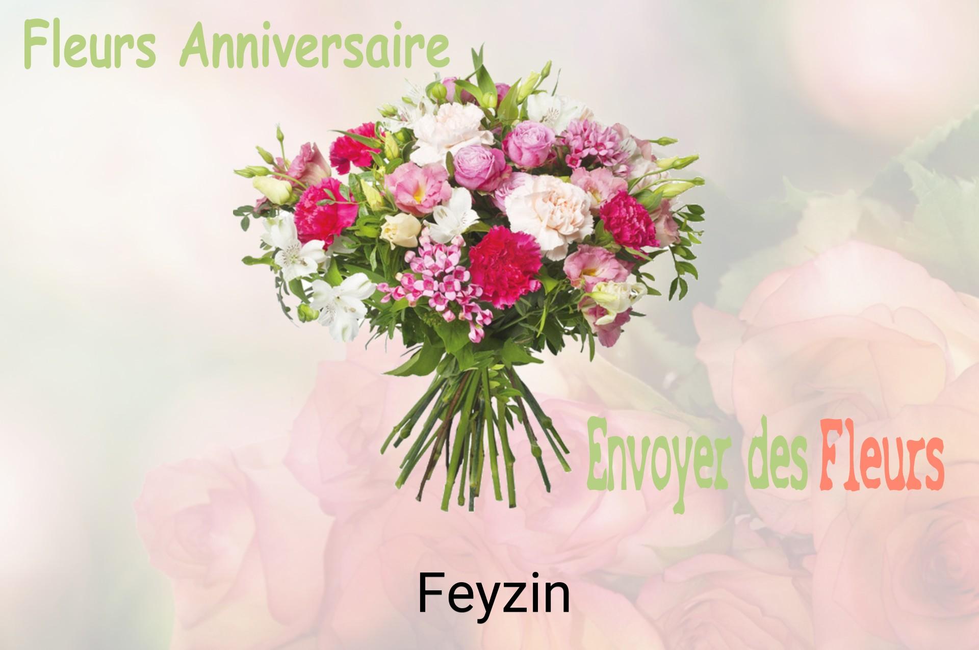 Bouquet de fleurs d’anniversaire livré à Feyzin